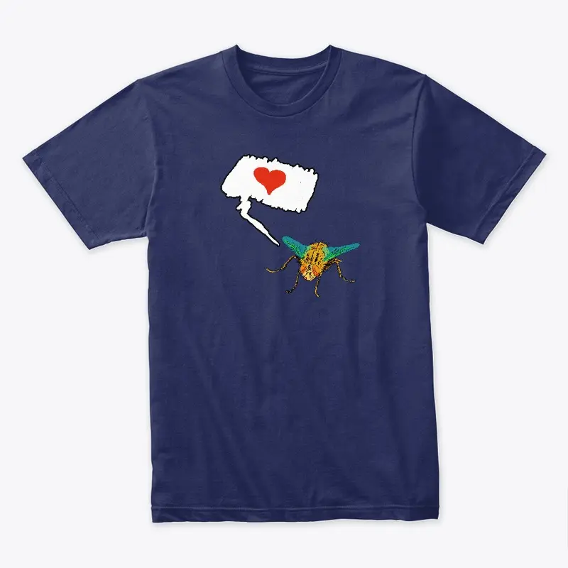 Love is Fly,  hip insect design